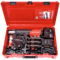 Rothenberger - Akku-Pressmaschine romax 4000 Set SV15-22-28mm inkl. cas 4 Ah Akku von Rothenberger