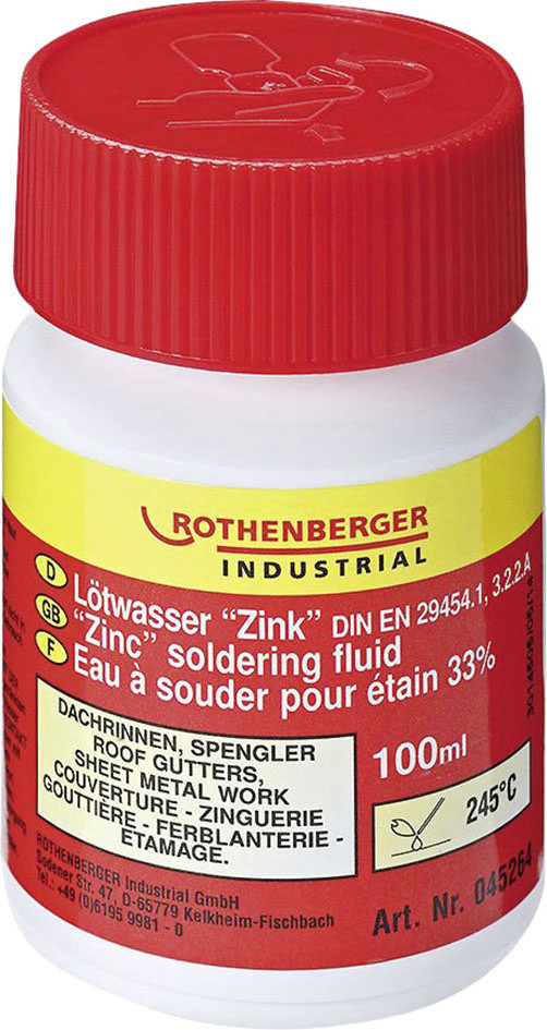 Rothenberger Lötwasser Zink 100 ml von Rothenberger