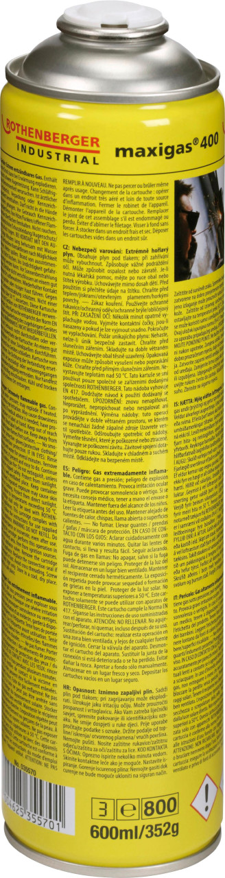 Rothenberger Maxigas 400 - 600 ml von Rothenberger