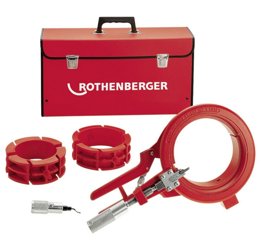 Rothenberger Rohrschneider Rothenberger ROCUT® 110 Set für Kunststoffrohre 110, 125 und 160mm 55 von Rothenberger