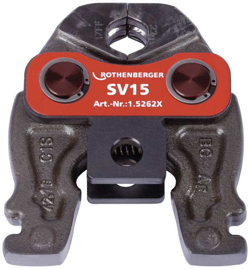 Rothenberger Pressbackenset Compact Sv15 18 22 28 Spezialwerkzeuge Werkzeug B-Ware von Rothenberger