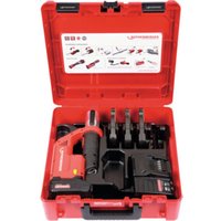 Rothenberger Pressmaschine ROMAX Compact Twin Turbo Wechseleinsatz Set CO12-16-20-25, 1x2Ah Rothenberger Pressmaschine ROMAX Compact Twin Turbo Wechseleinsatz Set CO12-16-20-25, 1x2Ah von Rothenberger