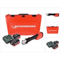 Rothenberger ROMAX 4000 CAS Akku Pressmaschine 18 V 34 kN + 2x Akku 10 Ah + Ladegerät + Koffer Rothenberger ROMAX 4000 CAS Akku Pressmaschine 18 V 34 kN + 2x Akku 10 Ah + Ladegerät + Koffer von Rothenberger