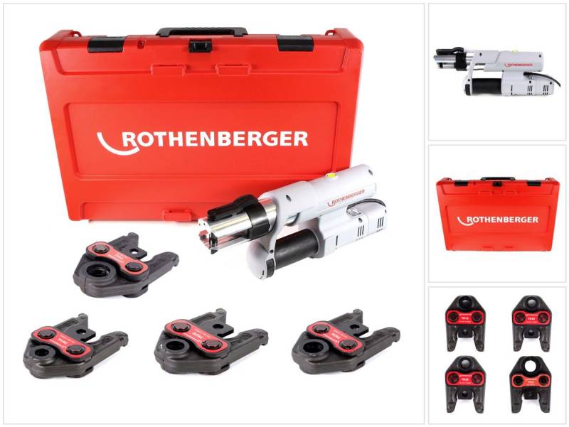 Rothenberger Werkstattpresse ROMAX AC ECO Basic 230 V Pressmaschine Typ C Set "TH" im Transportkof Rothenberger Werkstattpresse ROMAX AC ECO Basic 230 V Pressmaschine Typ C Set "TH" im Transportkof von Rothenberger