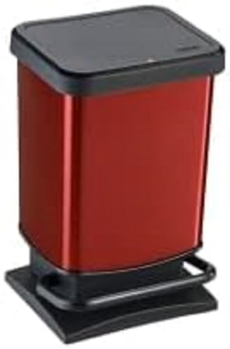 Rotho Paso Abfalleimer rot, 20L von Rotho Kunststoff AG