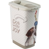 Rotho MyPet Cody Tierfutterbehälter 25l mit Deckel und Schüttvorrichtung, Hundemotif von Rotho Babydesign