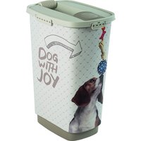 Rotho MyPet Cody Tierfutterbehälter 50l mit Deckel und Schütte für praktisches Dosieren, muster von Rotho Babydesign