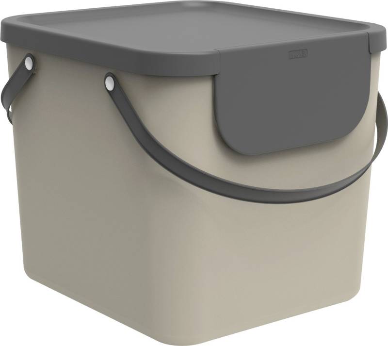 ROTHO Mülltrennsystem Rotho Mülltrennungssystem Albula 40 L cappuccino von Rotho