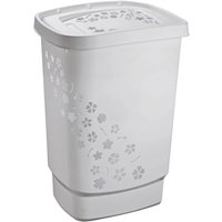 ROTHO Wäschekorb "Flowers" 55 Liter, Blumenmuster von Rotho