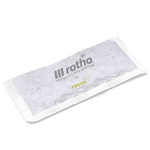 Rotho Fresh 4er-Set Nachfüllpack Fresh Filter System, Fresh Filter, weiss, (12.0 x 6.7 x 4.2 cm) von Rotho