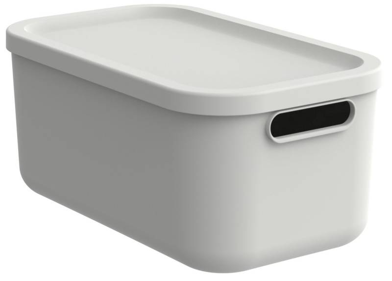 Rotho Aufbewahrungsbox 12 L Albula weiß inkl. Deckel von Rotho