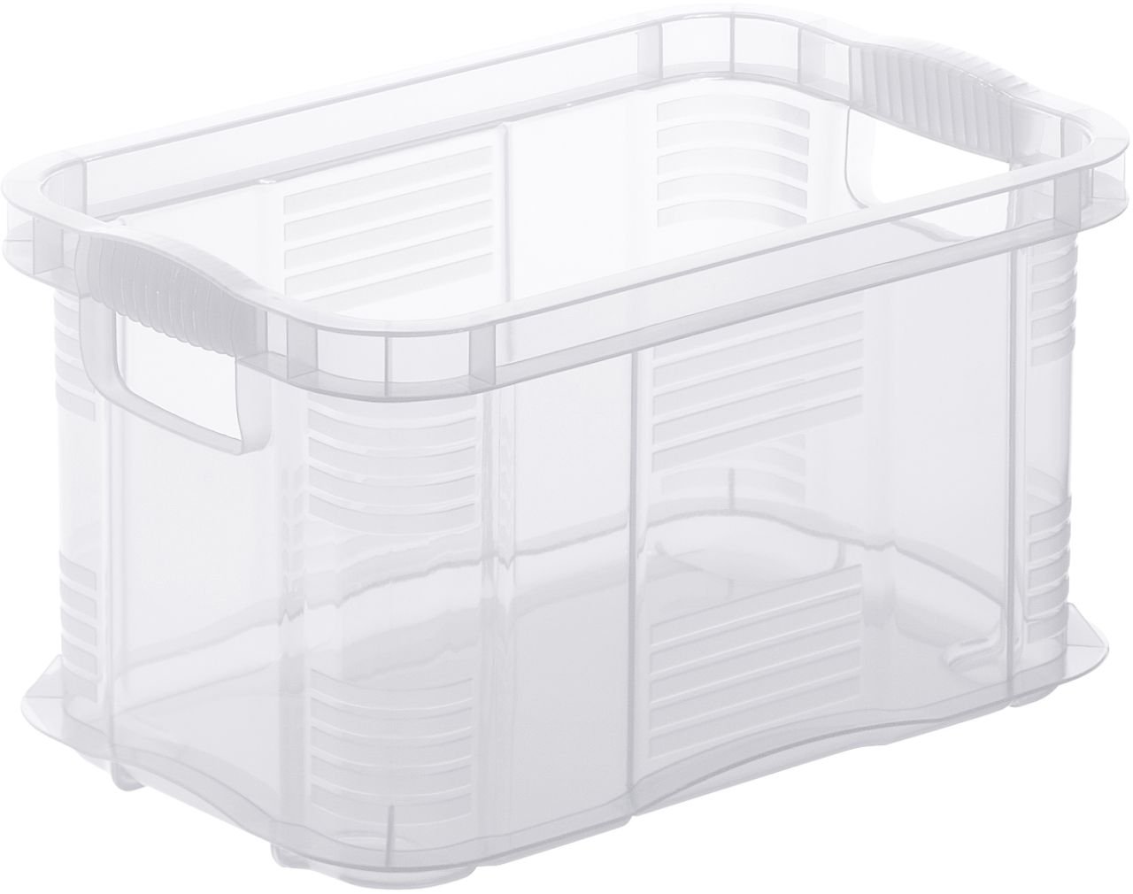 Rotho Aufbewahrungsbox Agilo A5 6 L transparent 29 x 19 x 15,5 cm (L x B x H) von Rotho