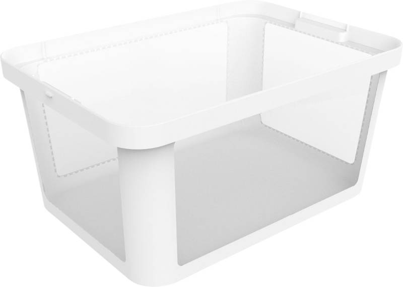 Rotho Aufbewahrungsbox Albris 45 L weiß 55,5 x 39 x 26,5 cm von Rotho