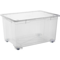 Rotho Aufbewahrungsbox »CLEAR «, BxHxL: 56 x 45 x 78 cm, Kunststoff - transparent von Rotho
