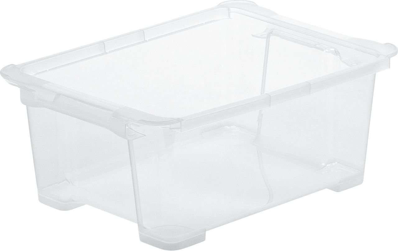 Rotho Aufbewahrungsbox EVO Easy 11 L transparent 38,7 x 27,9 x 15,8 cm von Rotho