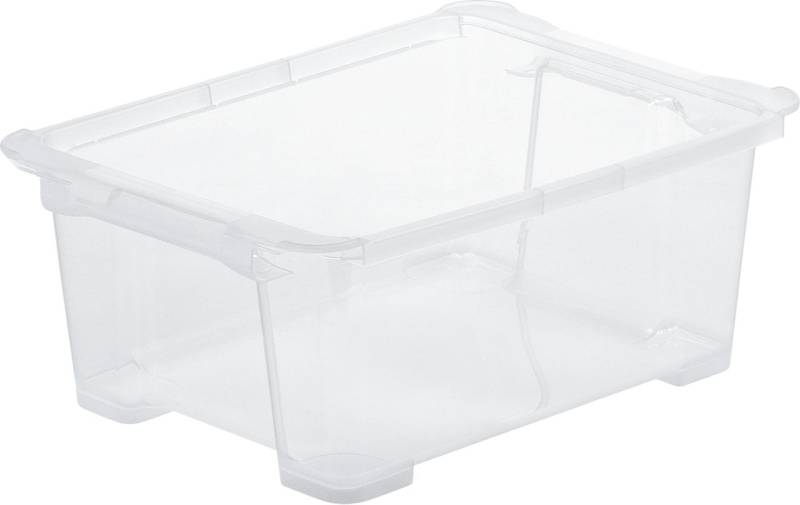 Rotho Aufbewahrungsbox EVO Easy 11 L transparent 38,7 x 27,9 x 15,8 cm von Rotho