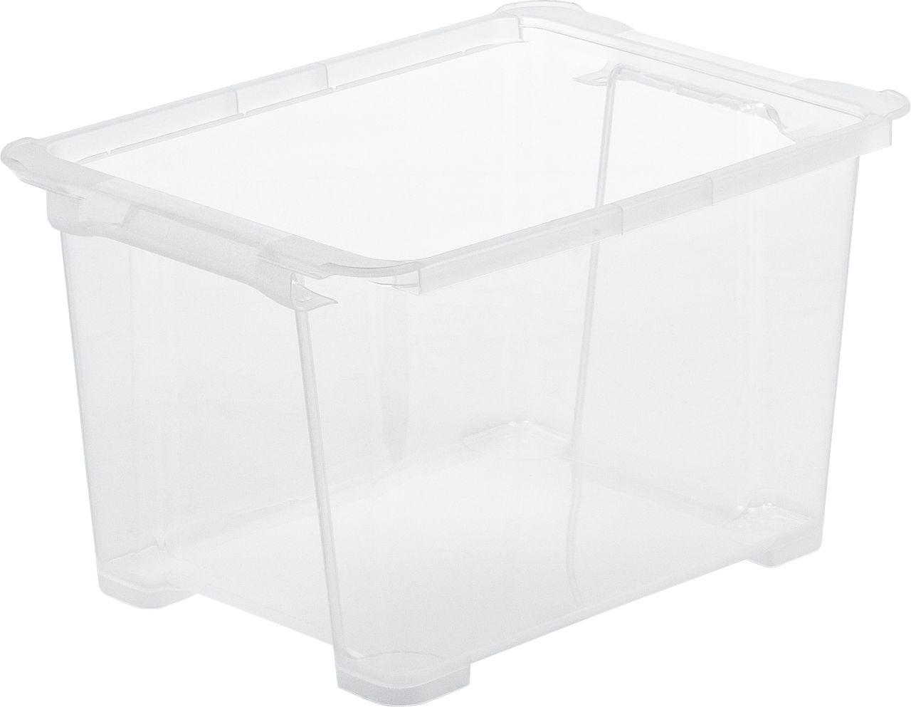 Rotho Aufbewahrungsbox EVO Easy 15 L transparent 38,7 x 27,9 x 22,8 cm von Rotho