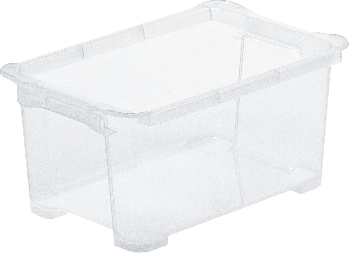 Rotho Aufbewahrungsbox EVO Easy 4 L transparent 27 x 17,2 x 12,8 cm von Rotho