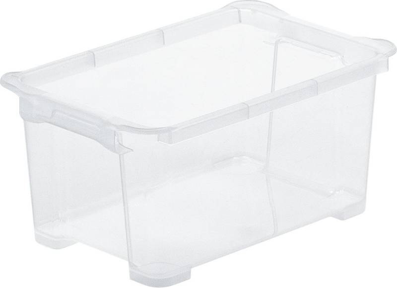 Rotho Aufbewahrungsbox EVO Easy 4 L transparent 27 x 17,2 x 12,8 cm von Rotho