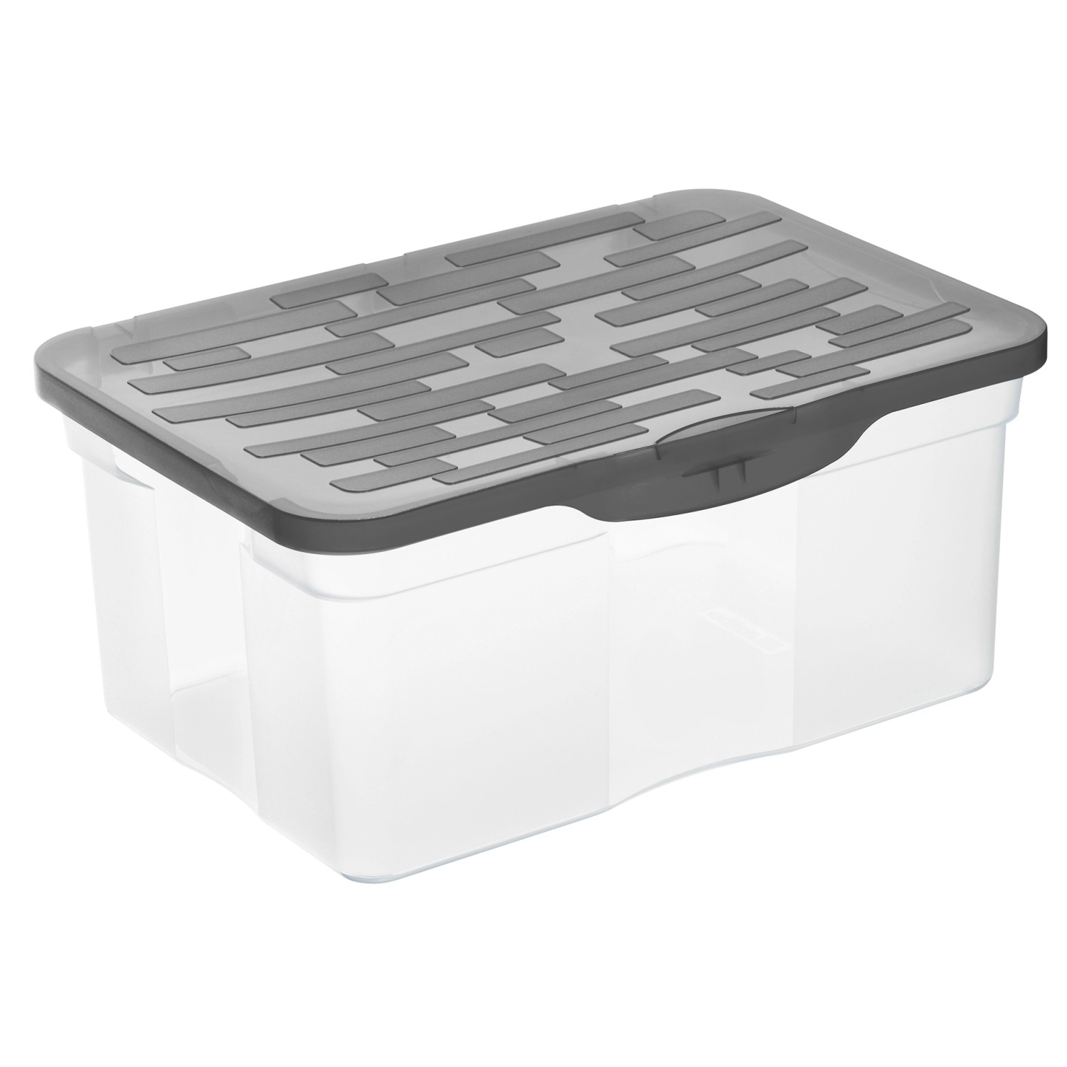 Rotho Box Ranger A4 Transparent/Grau 13, von Rotho