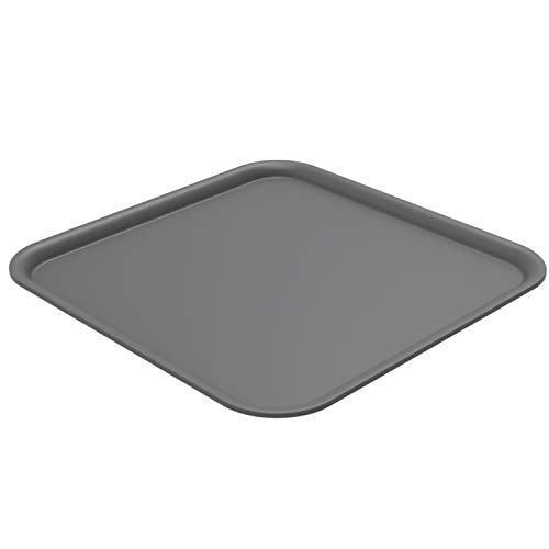 Rotho Brisen Deckel für Aufbewahrungsbox 18l, Kunststoff (PP) BPA-frei, anthrazit, (29.6 x 29.6 x 1.2 cm) von Rotho