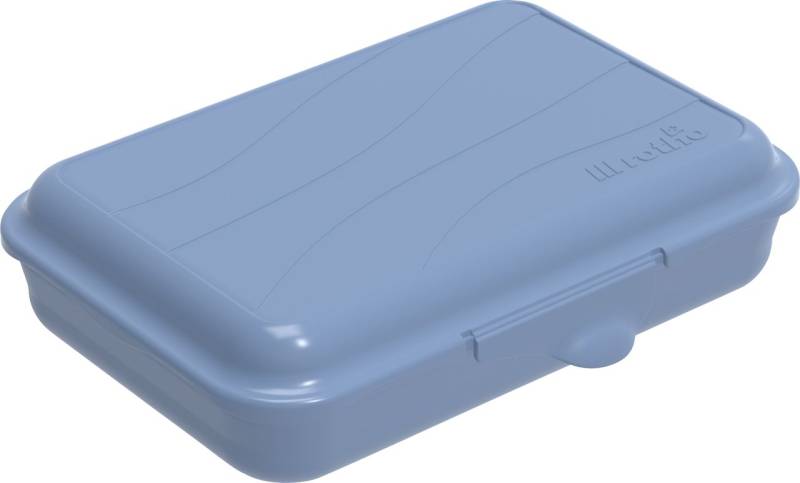 Rotho Brotdose Funbox 0,45 l flach, 16 x 11 x 4 cm, horizon blue von Rotho