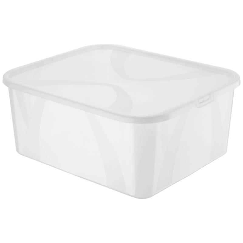 Rotho Clear Box Arco Sweater Transparent 19 l von Rotho