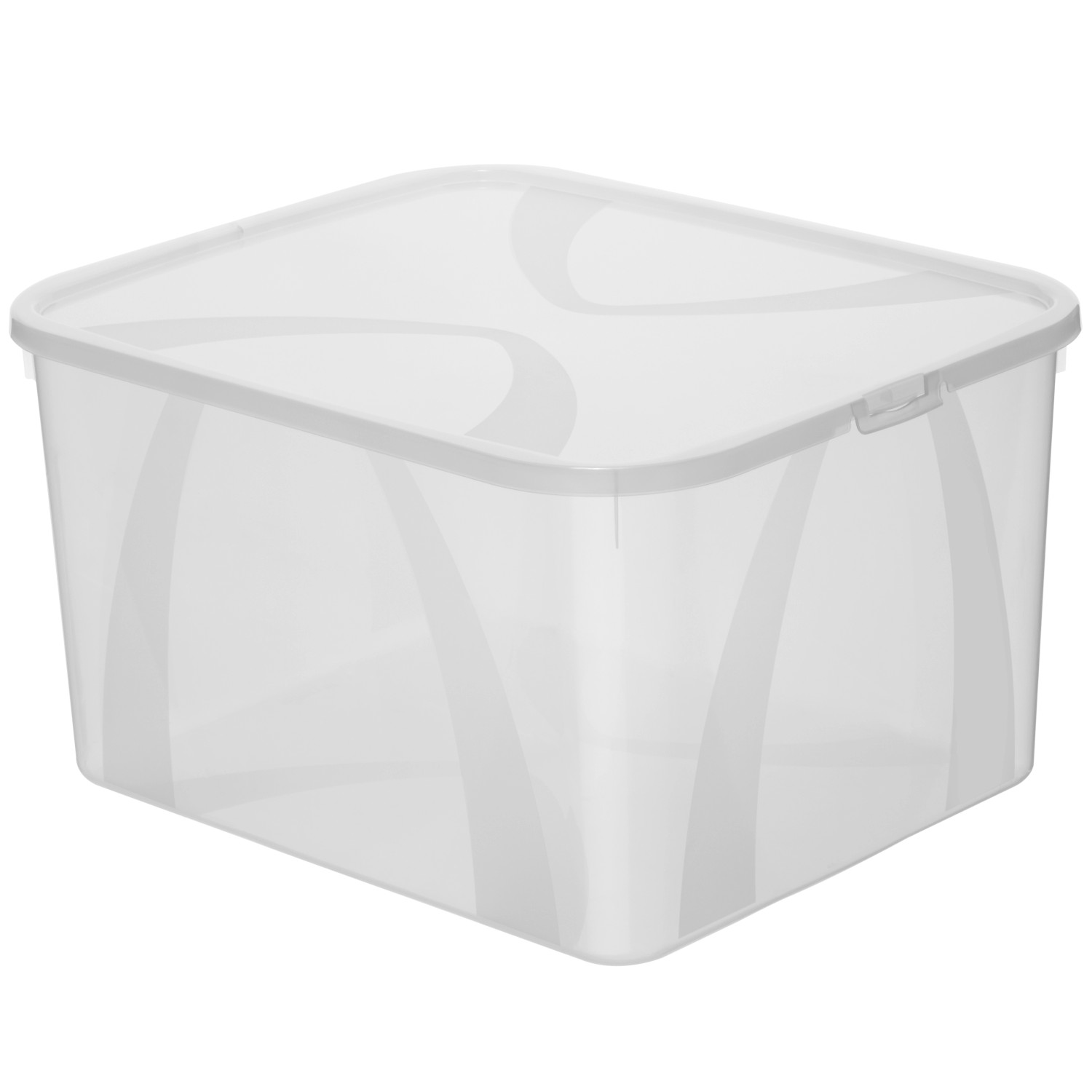 Rotho Clear Box Arco Sweater Transparent 25 l von Rotho