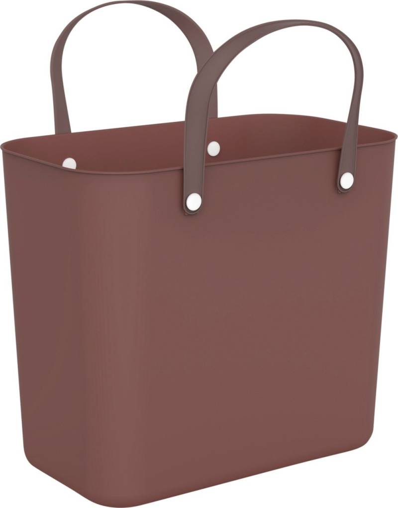 Rotho Einkaufskorb 25 L Albula iron rot von Rotho