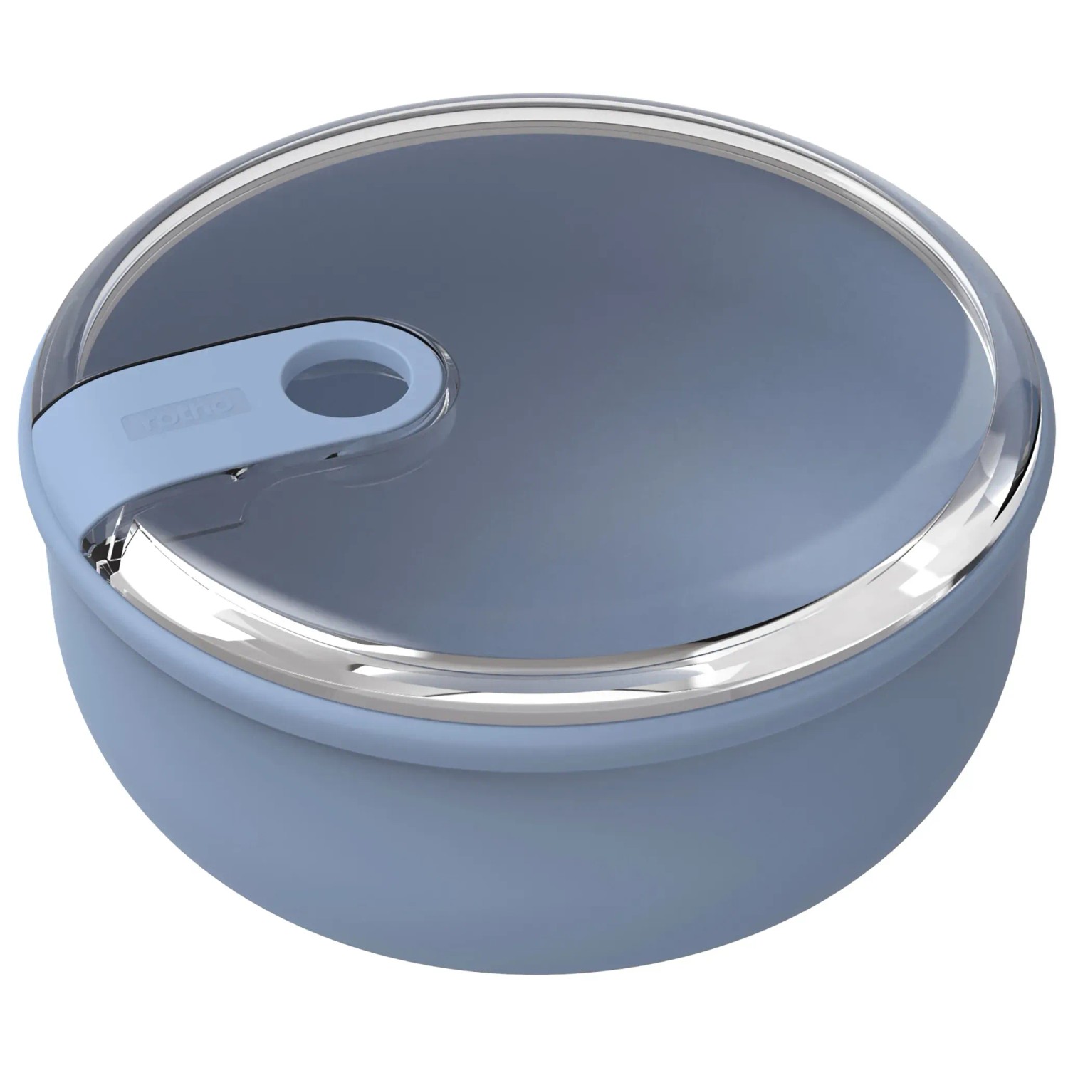 Rotho Frischhaltedose Ela Rund 0,75, Horizontblau von Rotho