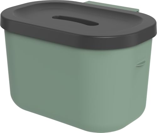 Rotho Komposteimer Jive Bio 3,2 L grünschwarz Biomüll Abfalleimer von Rotho