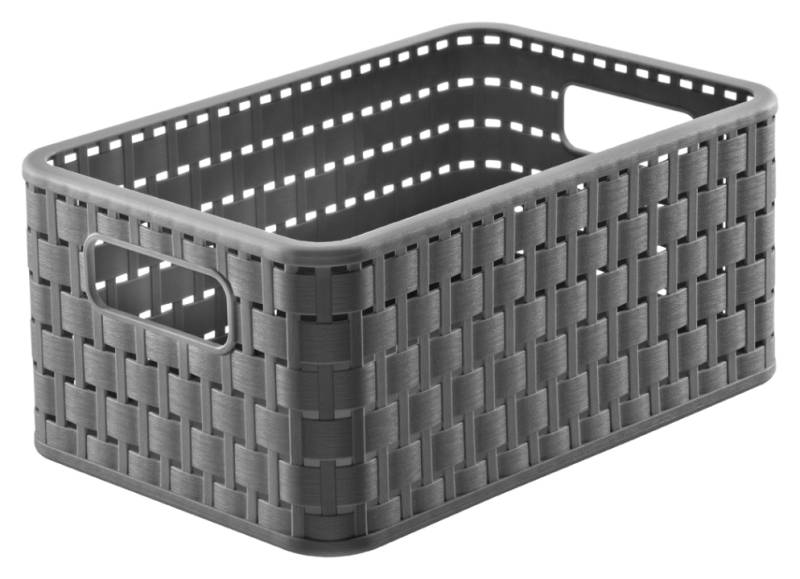 Rotho Korb COUNTRY in Farbe Anthrazit von Rotho