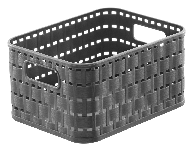 Rotho Korb COUNTRY in Farbe Anthrazit Rotho Korb COUNTRY in Farbe Anthrazit von Rotho