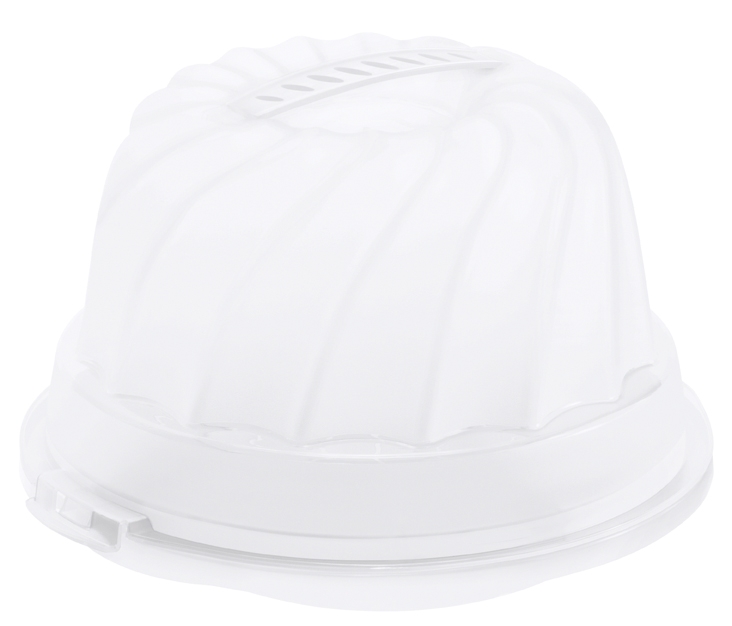 Rotho Kuchenbehälter Gugelhupf FRESH in Farbe Weiß von Rotho