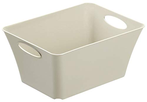 Rotho Living Aufbewahrungsbox 5l, Kunststoff (PP) BPA-frei, cappuccino, 5l (29,5 x 21,6 x 13,5 cm) von Rotho