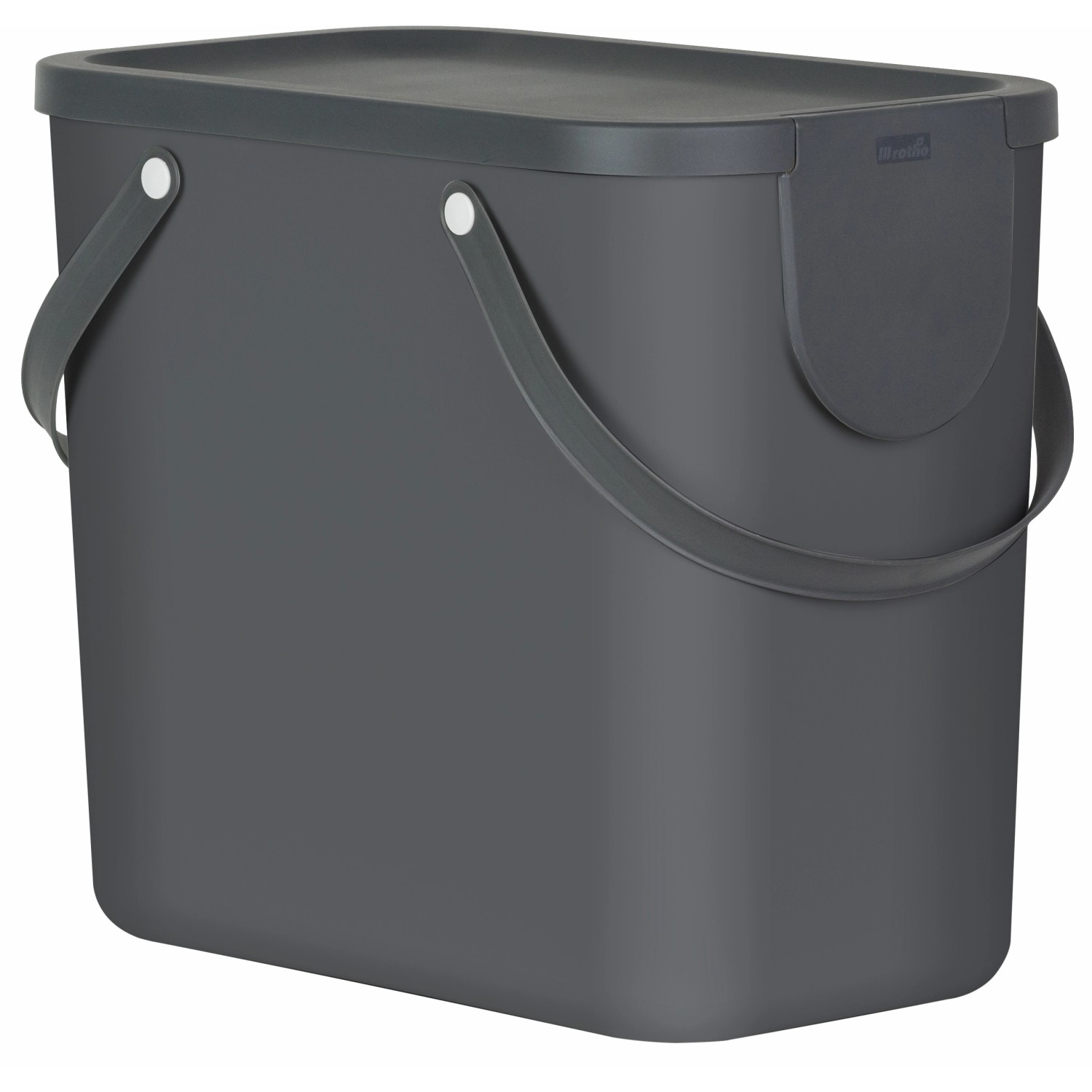 Rotho Mülleimer Albula Anthrazit 25, Rotho Mülleimer Albula Anthrazit 25, von Rotho