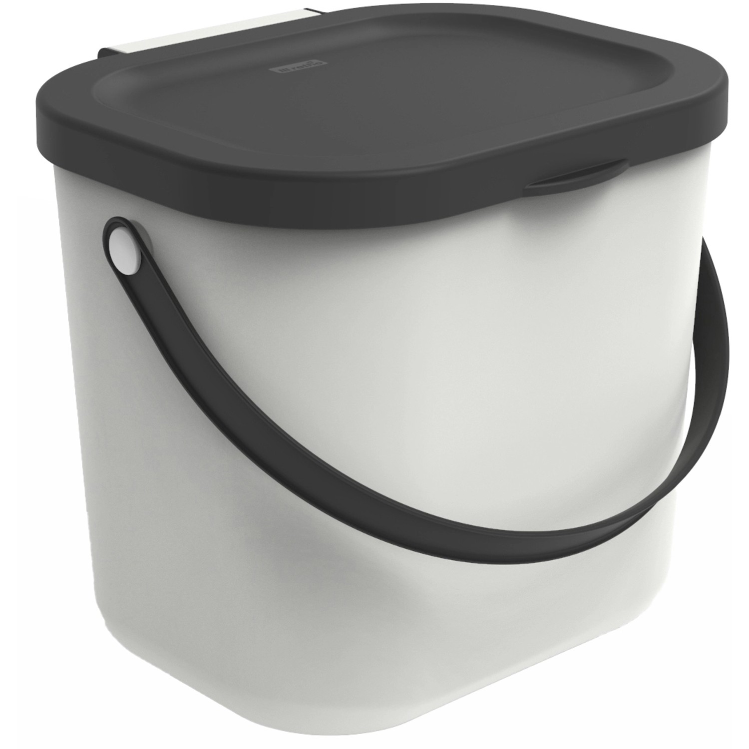 Rotho Mülleimer Albula Weiß 6, von Rotho