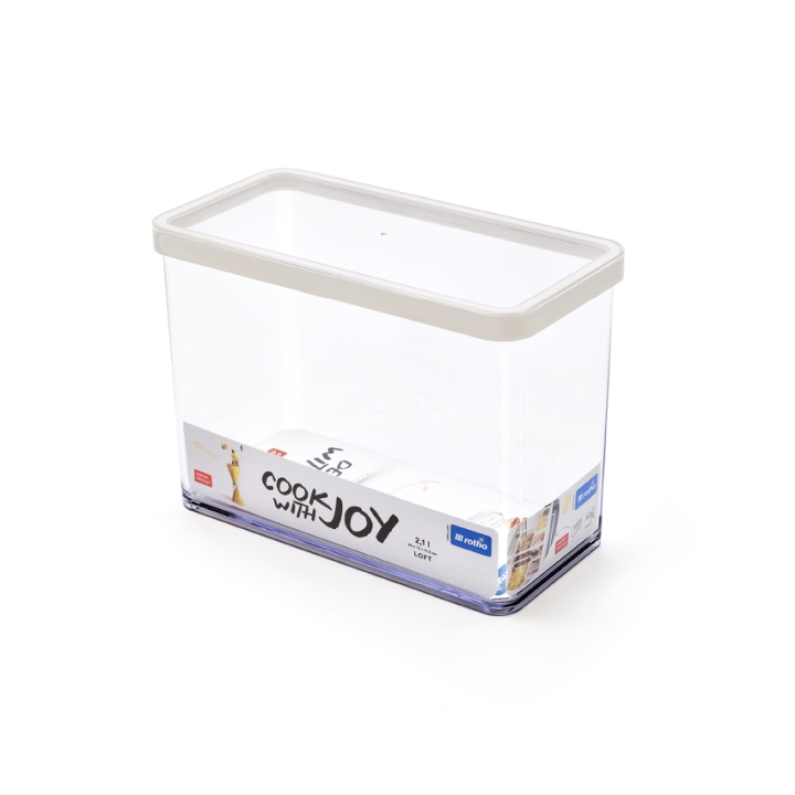 Rotho Premium Dose LOFT in Farbe Transparent Rotho Premium Dose LOFT in Farbe Transparent von Rotho