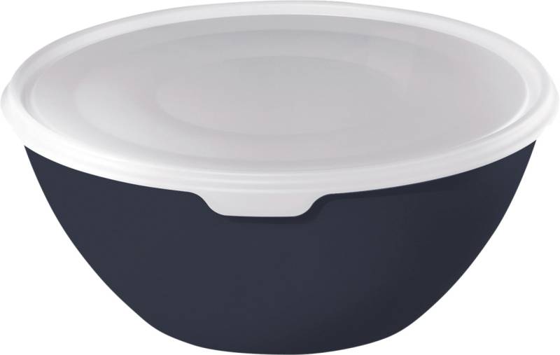 Rotho Schüssel + Deckel Caruba, 3 l midnight blau von Rotho