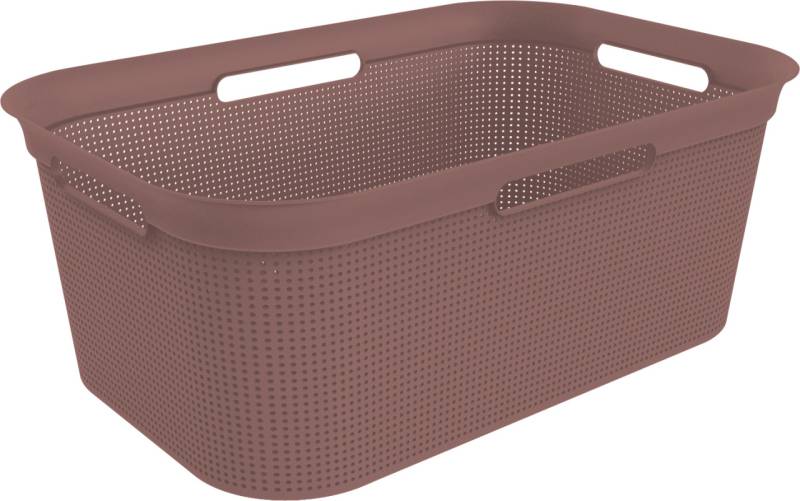 Rotho Wäschekorb Brisen, 41 l iron rot von Rotho