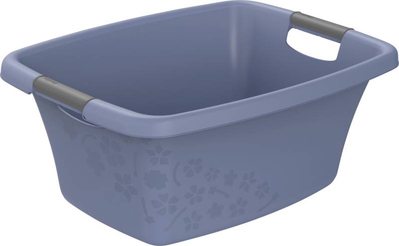Rotho Wäschewanne Flowers 25 L horizon blue von Rotho