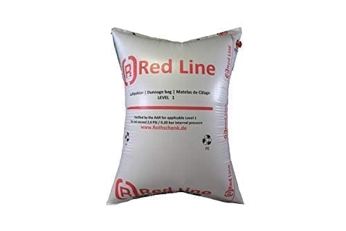 (1x) Rothschenk | Stausack RED LINE Level 1 | 900 x 1.200 mm | Staupolster zur Staulückenschließung in der Ladungssicherung (1x) Rothschenk | Stausack RED LINE Level 1 | 900 x 1.200 mm | Staupolster zur Staulückenschließung in der Ladungssicherung von Rothschenk