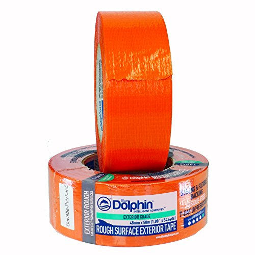 RotixTape ROTIX Steinband Putzklebeband 50 m x 48 mm von RotixTape