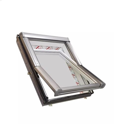 Dachdecker-Favorit Roto Dachfenster aus Kunststoff mit Eindeckrahmen und Wärmedämmung (54 x 78) von Roto