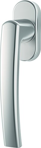 Fenstergriff Roto Line natursilber mit Schrauben Vierkantstift 7 x 43 mm von Roto