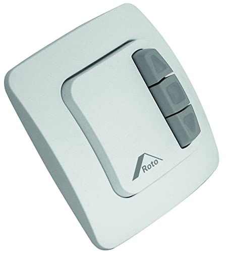 Orginal Roto Schalter 230/24V | Gegenseitige Verriegelung | Unterputz Ø 58 mm Wandeinbau | 80 x 80 x 14 mm | Alpinweiß Orginal Roto Schalter 230/24V | Gegenseitige Verriegelung | Unterputz Ø 58 mm Wandeinbau | 80 x 80 x 14 mm | Alpinweiß von Roto