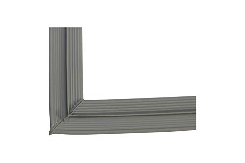 Original Roto Dachfenster Flügeldichtung Oben Für Wohndachfenster der Baureihe 41xH U-Förmig Fensterdichtung aus Gummi Grau/Anthrazit Für Dachfenstergröße 074/140 | 07/14 von Roto