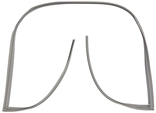 Original Roto Dachfenster Flügeldichtung Oben Für Wohndachfenster der Baureihe 41xH U-Förmig Fensterdichtung aus Gummi Grau/Anthrazit Für Dachfenstergröße 09/12 von Roto