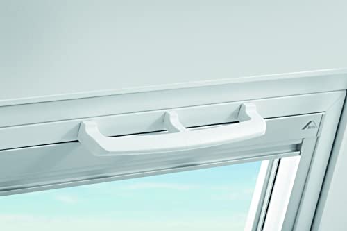 Original Roto Fenstergriff | Fenster Griff für Dachfenster der Baureihe Q Holz und Kunststoff | Farbe Weiß von Roto