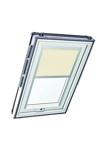 Original Roto Rollo Exclusiv ZRE für Roto Dachfenster - Führungsschiene Silber - Tageslichtrollo Baureihe Designo R6/R8, i8 und Classic 64/84 - Größe 074/118 | 07/11 - Stofffarbe Beige Original Roto Rollo Exclusiv ZRE für Roto Dachfenster - Führungsschiene Silber - Tageslichtrollo Baureihe Designo R6/R8, i8 und Classic 64/84 - Größe 074/118 | 07/11 - Stofffarbe Beige von Roto